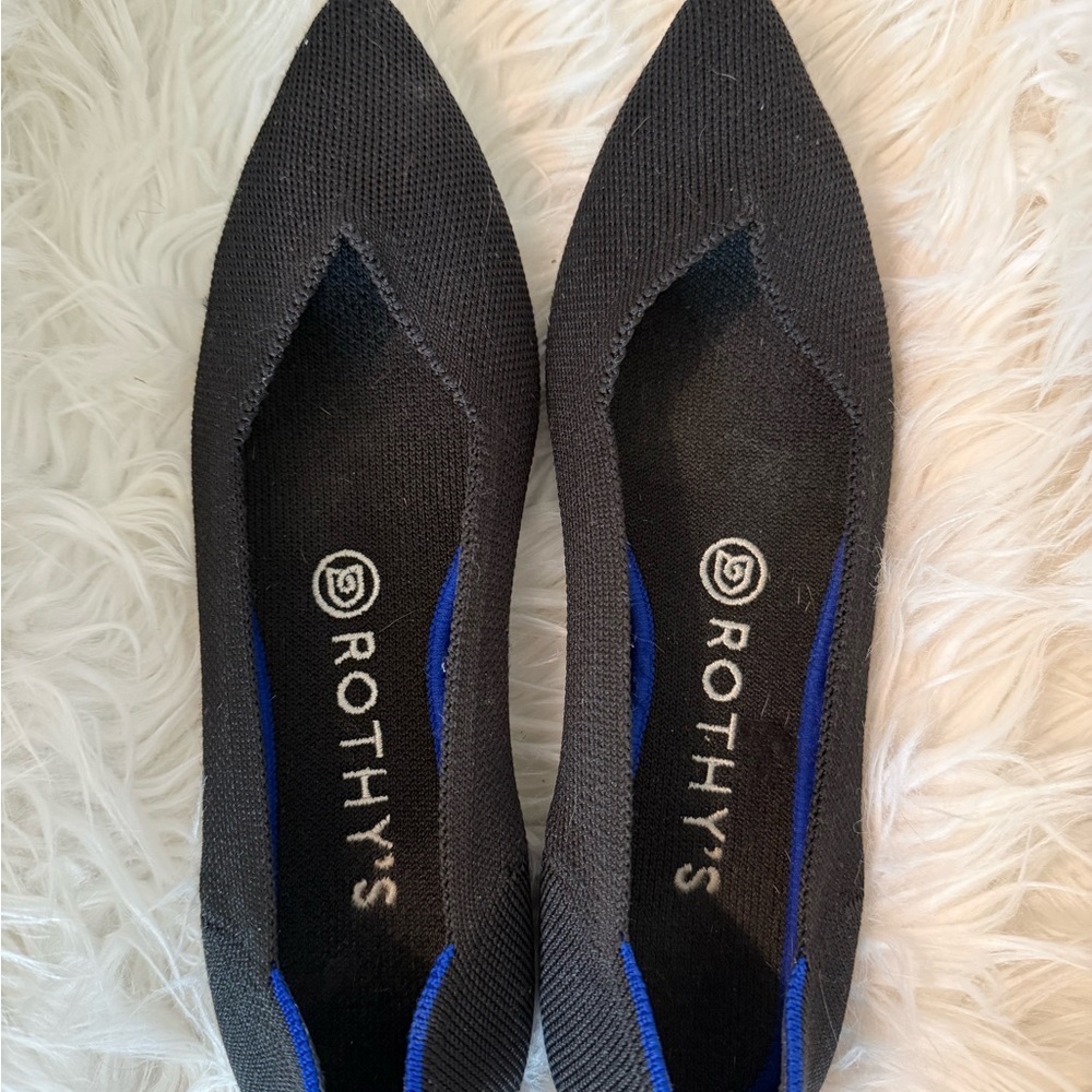 Rothy's The Point Women's Black Flats